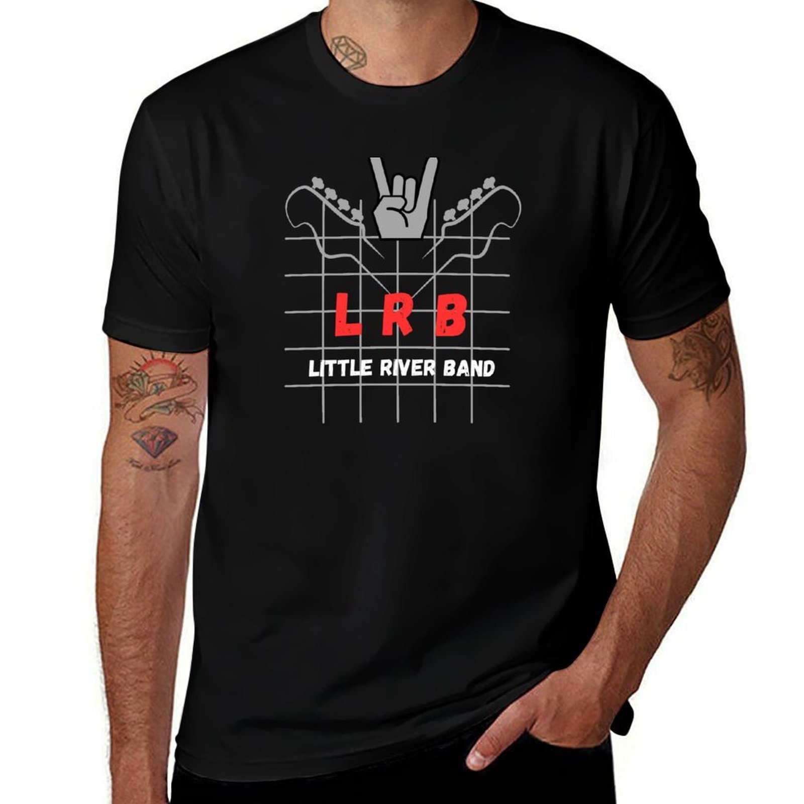 Men'S Accessories Wardrobe - LRB-Little River Band Tshirt for Concert,