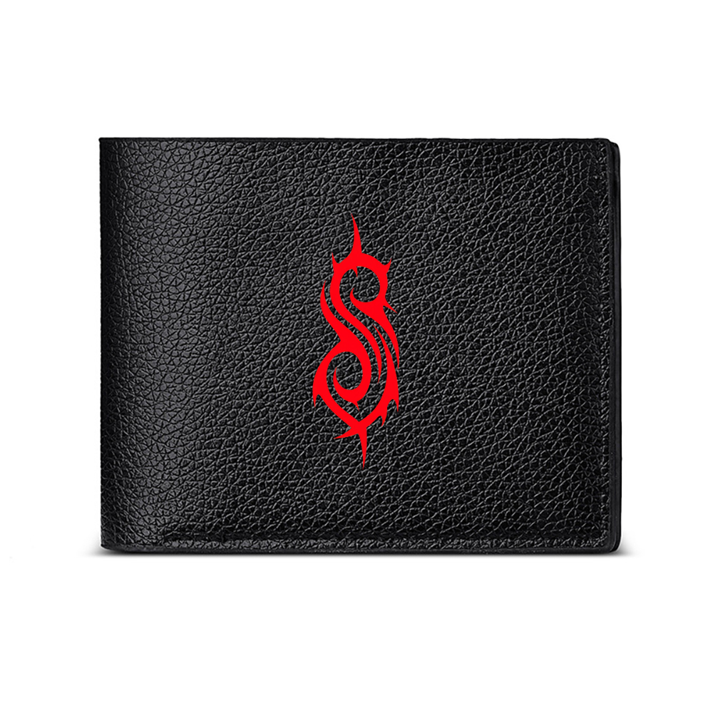 Men Accessories Look - Red Dragon Symbol Men's Wallet Card