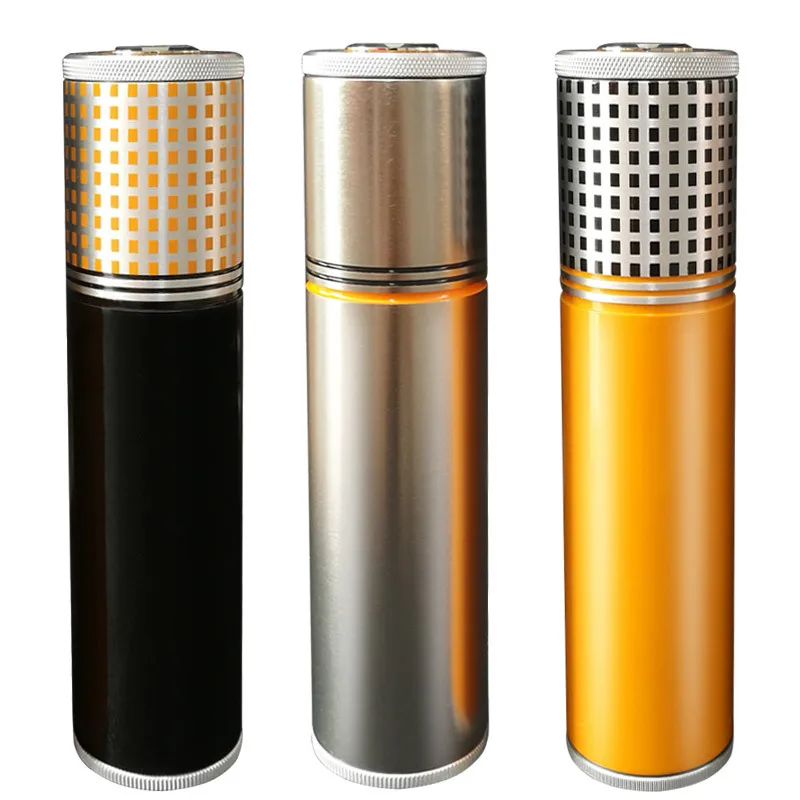 Cigar Cutter Set - Cigar Humidor Moisturizing Tube Box Case