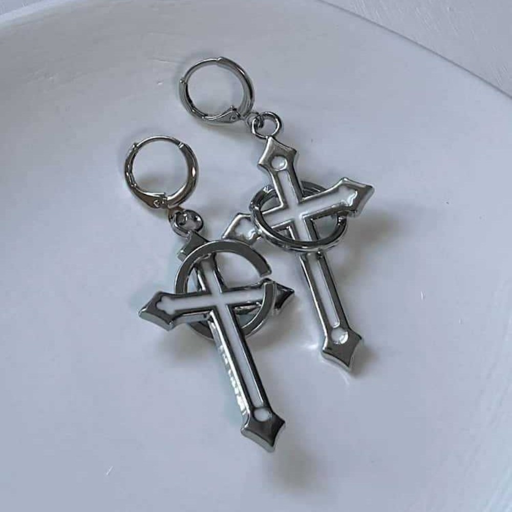 Rock Gothic Sliver Color Circu - огляд і ціна Men Accessories Aesthetic