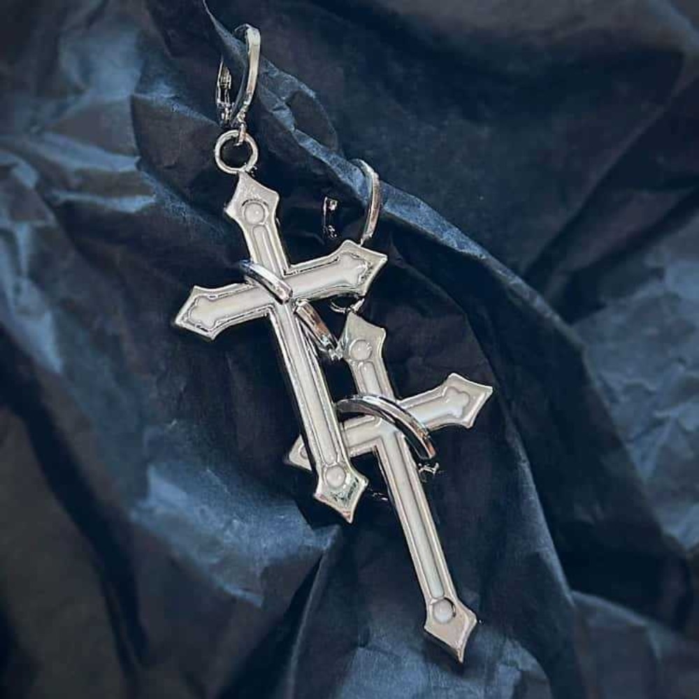 Rock Gothic Sliver Color Circu - огляд і ціна Men Accessories Aesthetic