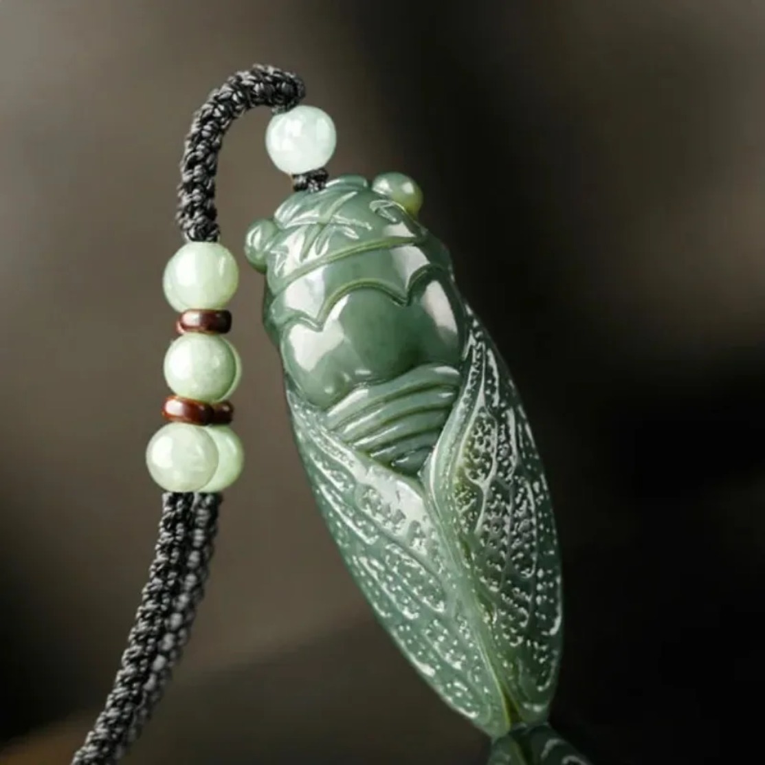 Natural Hetian Jade Cicada Pen - огляд і ціна Men Accessories Pendant