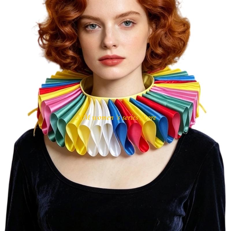 Q39C Pleated Collar Costume Ac - огляд і ціна Men Accessories Look
