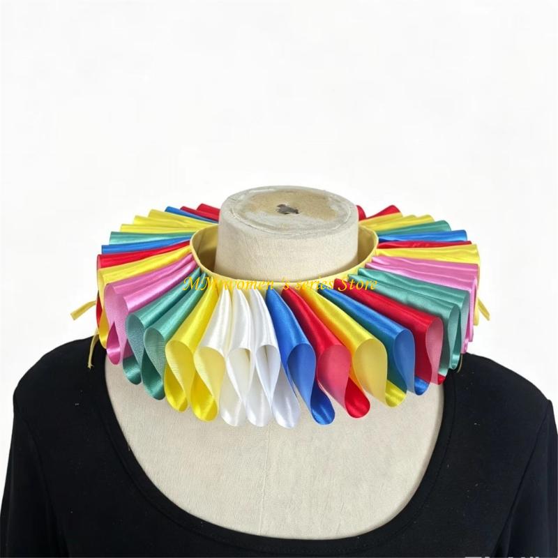 Q39C Pleated Collar Costume Ac - огляд і ціна Men Accessories Look
