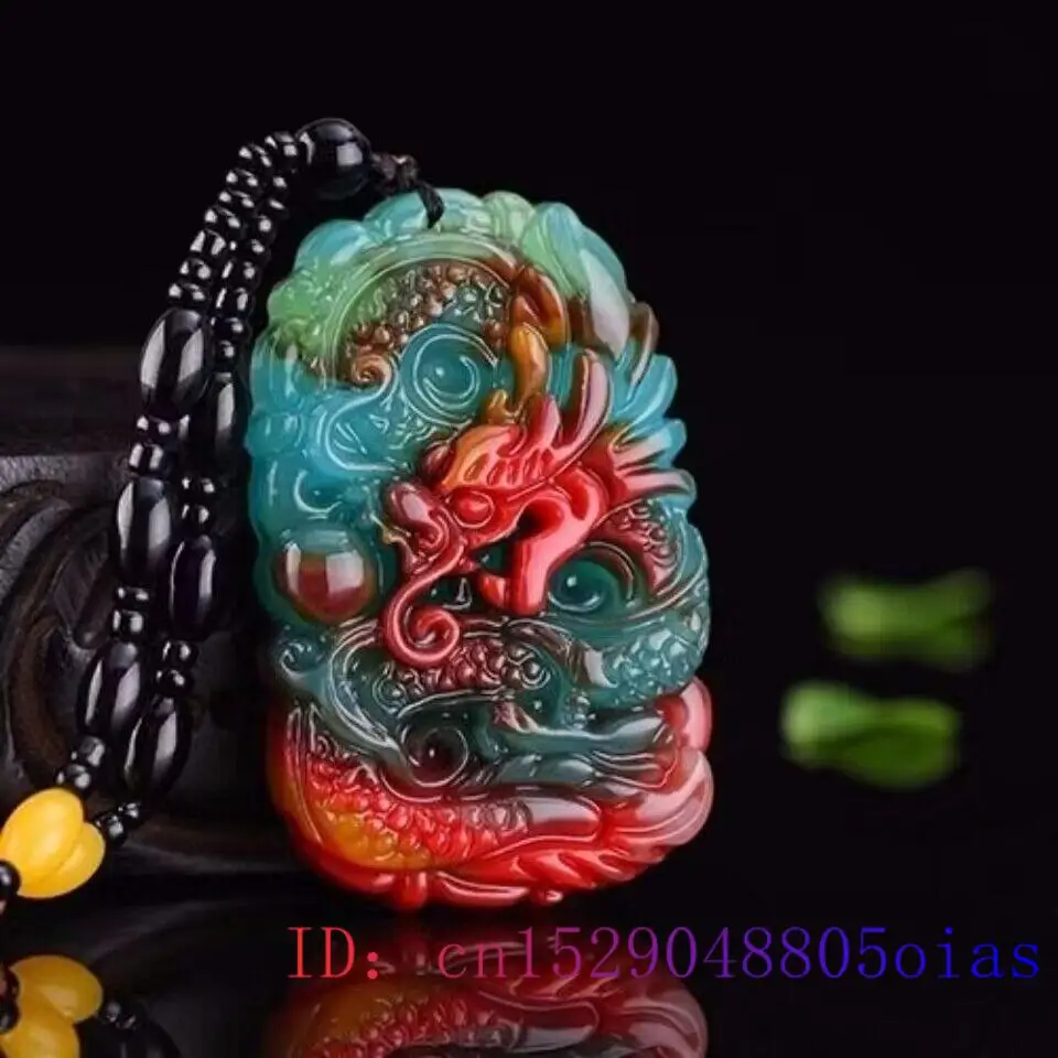 Real Jade Dragon Pendant Neckl - огляд і ціна Men Accessories Pendant