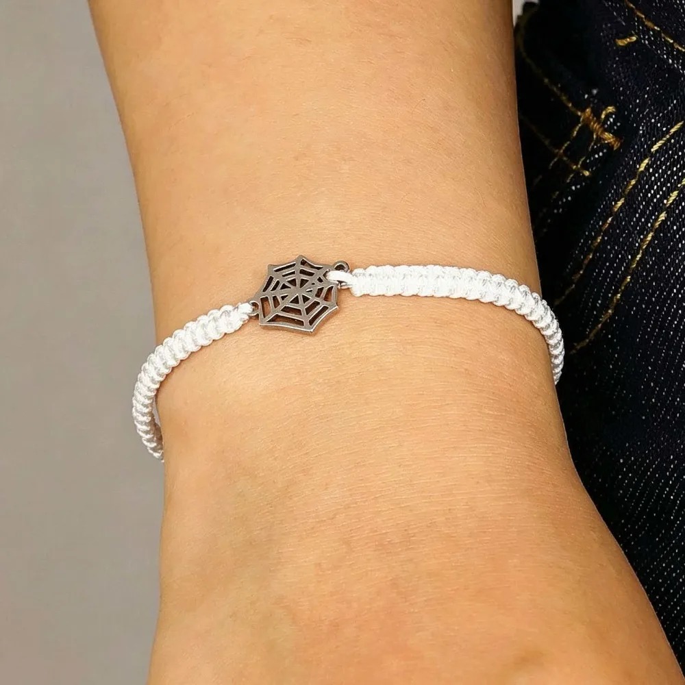 2Pcs Goth Spider Web Braided B - огляд і ціна Men Accessories Aesthetic