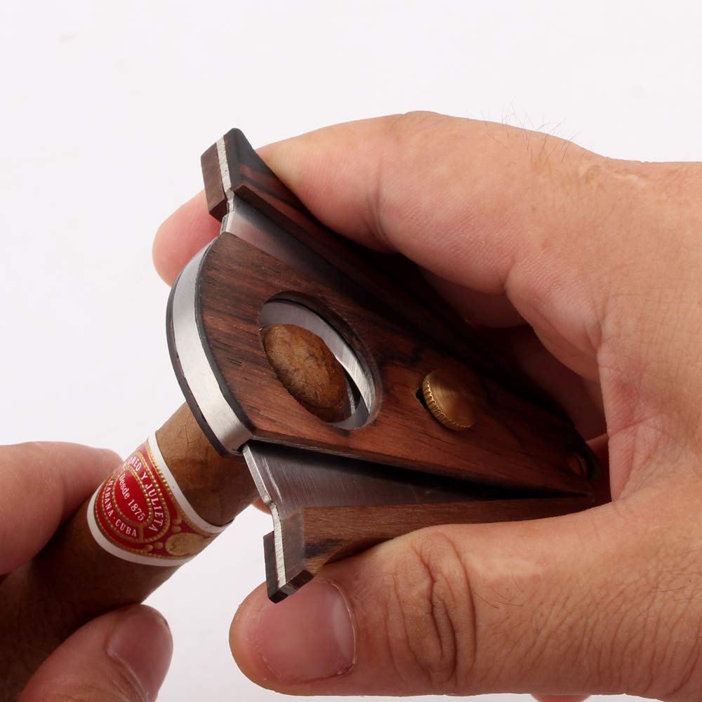 Wooden Cigar Cutter Scissors K - огляд і ціна Cigar Cutter Set
