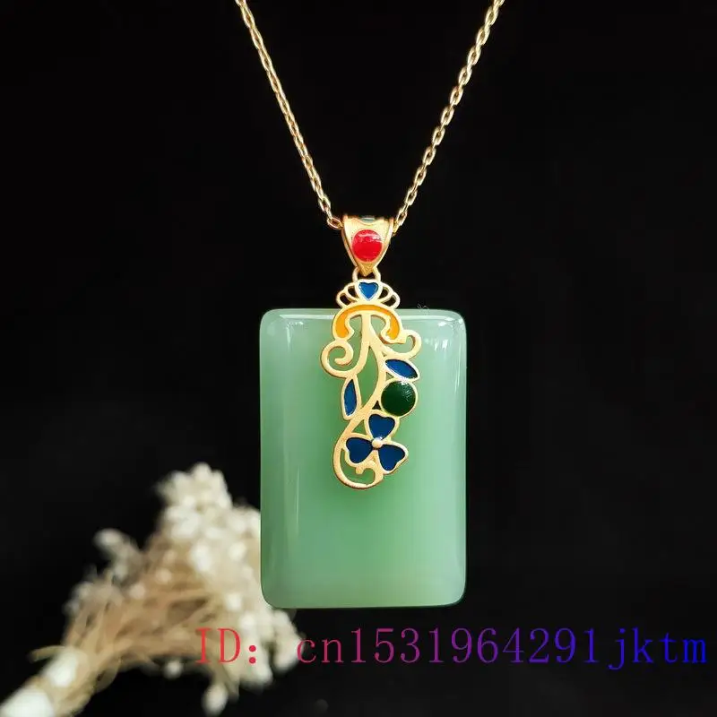 Jade Pendant Necklace Amulet C - огляд і ціна Men Accessories Pendant
