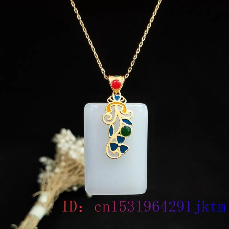 Jade Pendant Necklace Amulet C - огляд і ціна Men Accessories Pendant