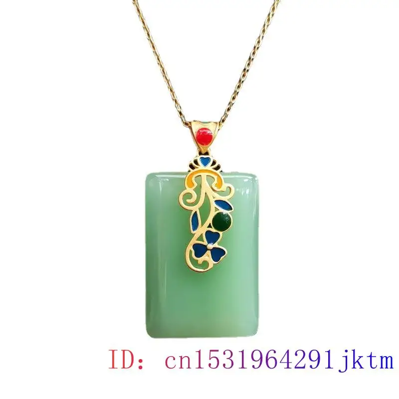 Jade Pendant Necklace Amulet C - огляд і ціна Men Accessories Pendant