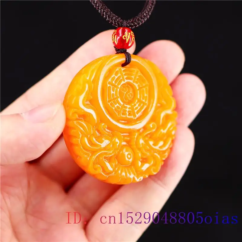Yellow Jade Dragon Pendant Gif - огляд і ціна Men Accessories Pendant