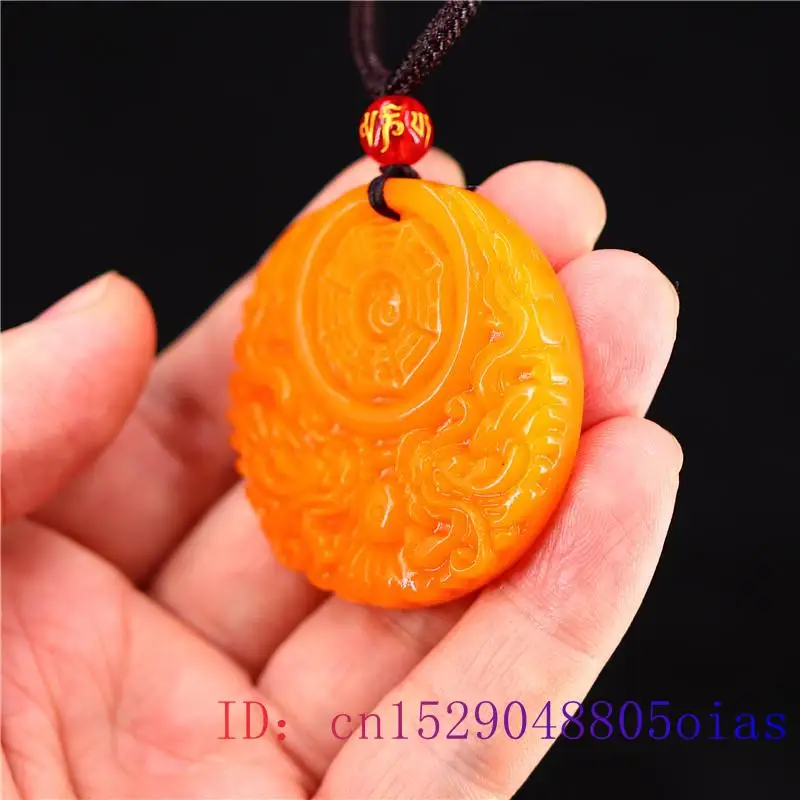 Yellow Jade Dragon Pendant Gif - огляд і ціна Men Accessories Pendant