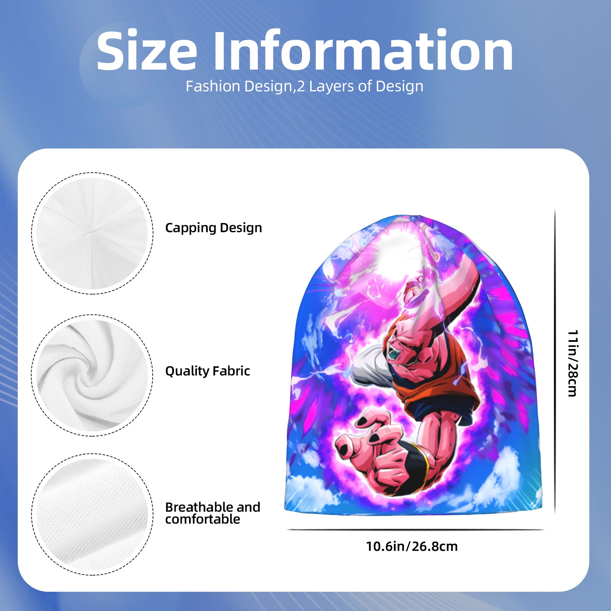 Majin Buu Cartoon Manga Skulli - огляд і ціна Men'S Accessories Trending