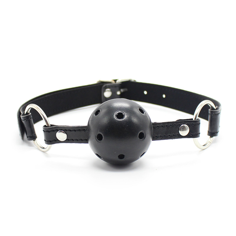 Bdsm Leather Mouth Gag Ball Se - огляд і ціна Men'S Accessories Trending