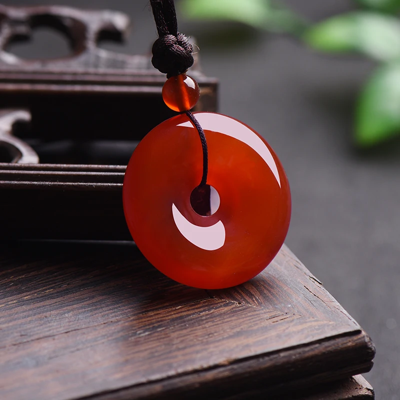 Natural Multicolor Jade Doughn - огляд і ціна Men Accessories Pendant