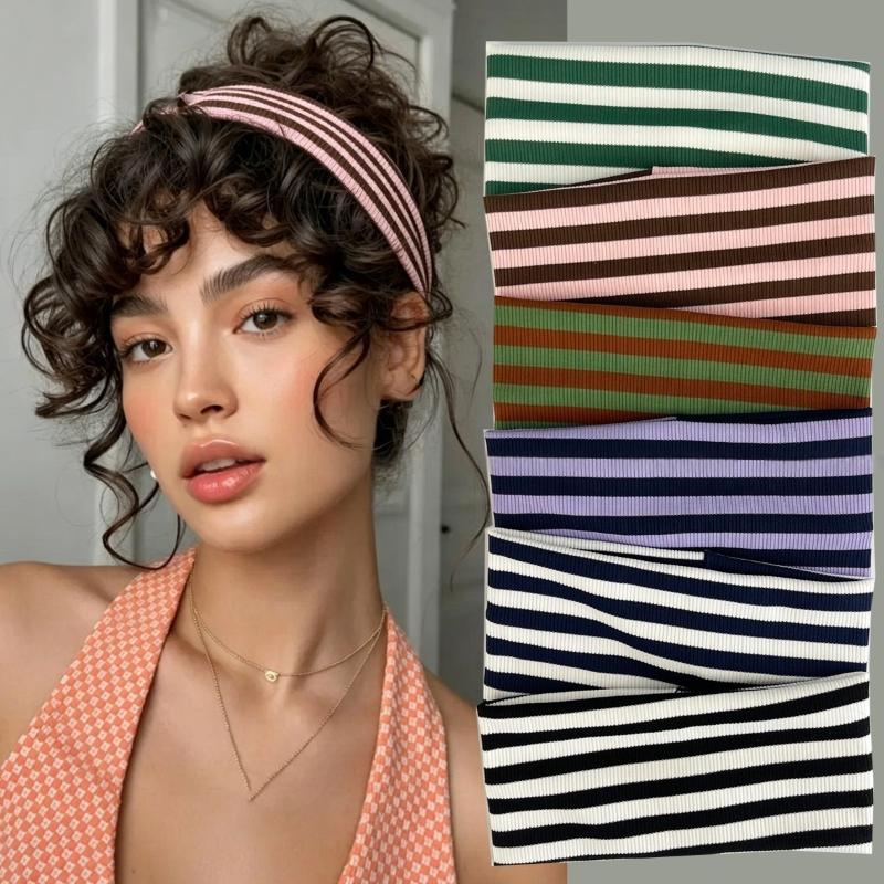 Striped Elastic Sports Headban - огляд і ціна Men'S Yoga Accessories