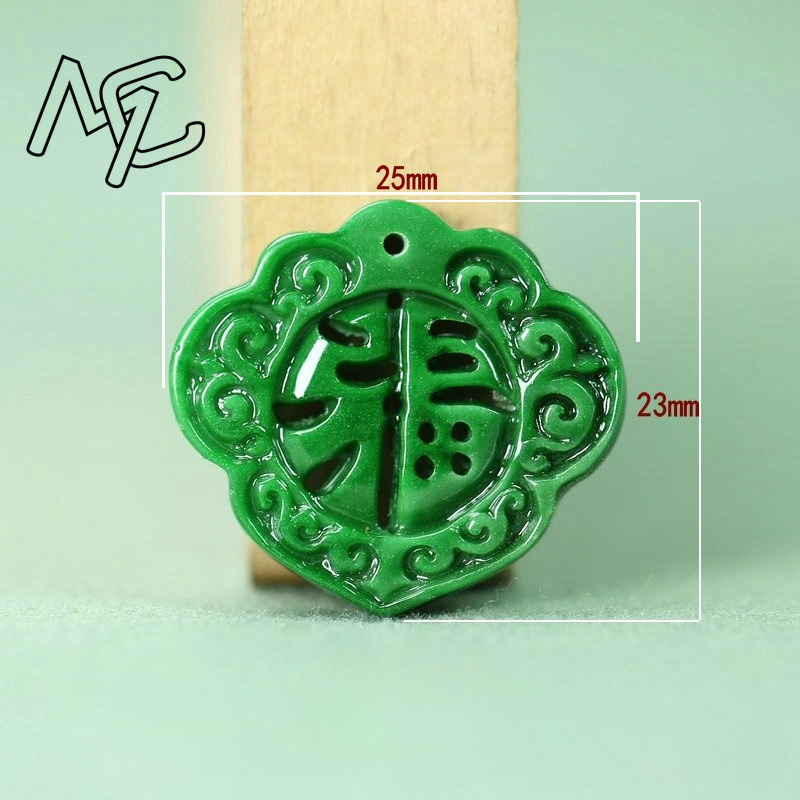 2pcs DIY Natural Dry Green Eme - огляд і ціна Men Accessories Pendant
