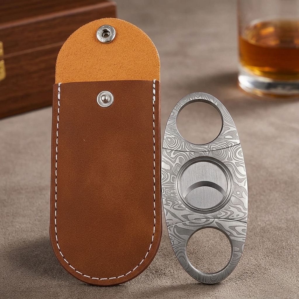 Manual Stainless Steel Cigar C - огляд і ціна Cigar Cutter Set