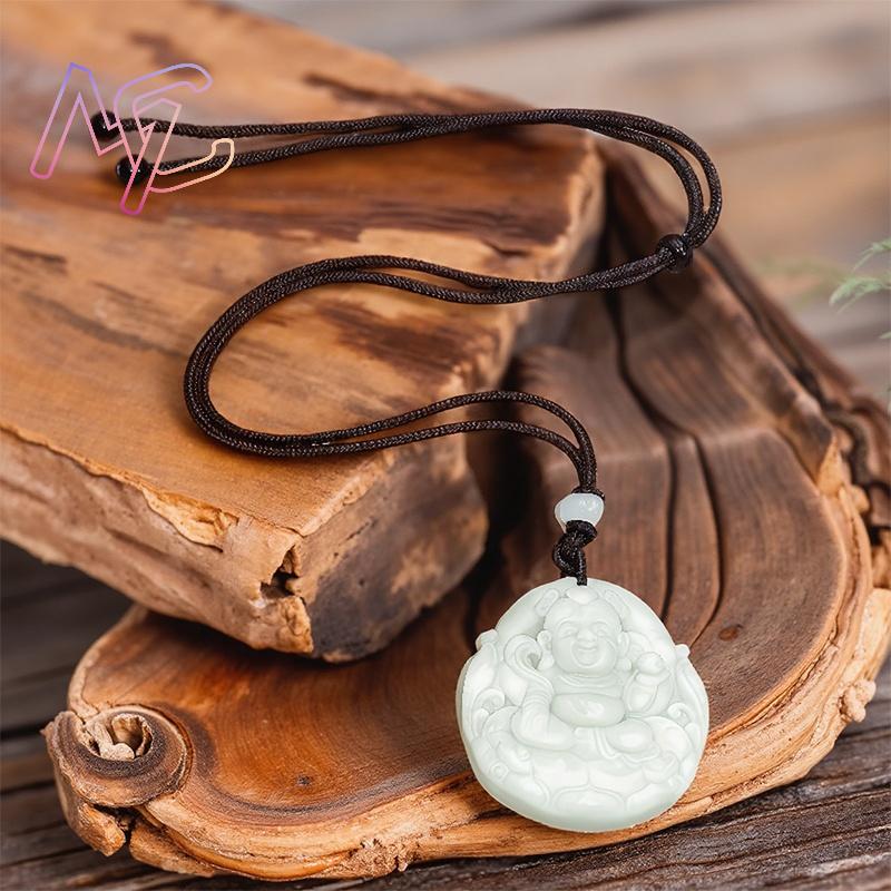 Green Real Jade Nezha Pendant  - огляд і ціна Men Accessories Pendant