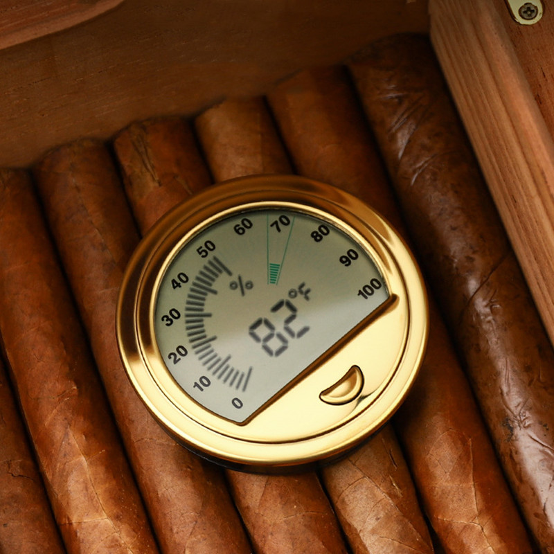 Mini Cigar Hygrometer Portable - огляд і ціна Cigar Cutter Set