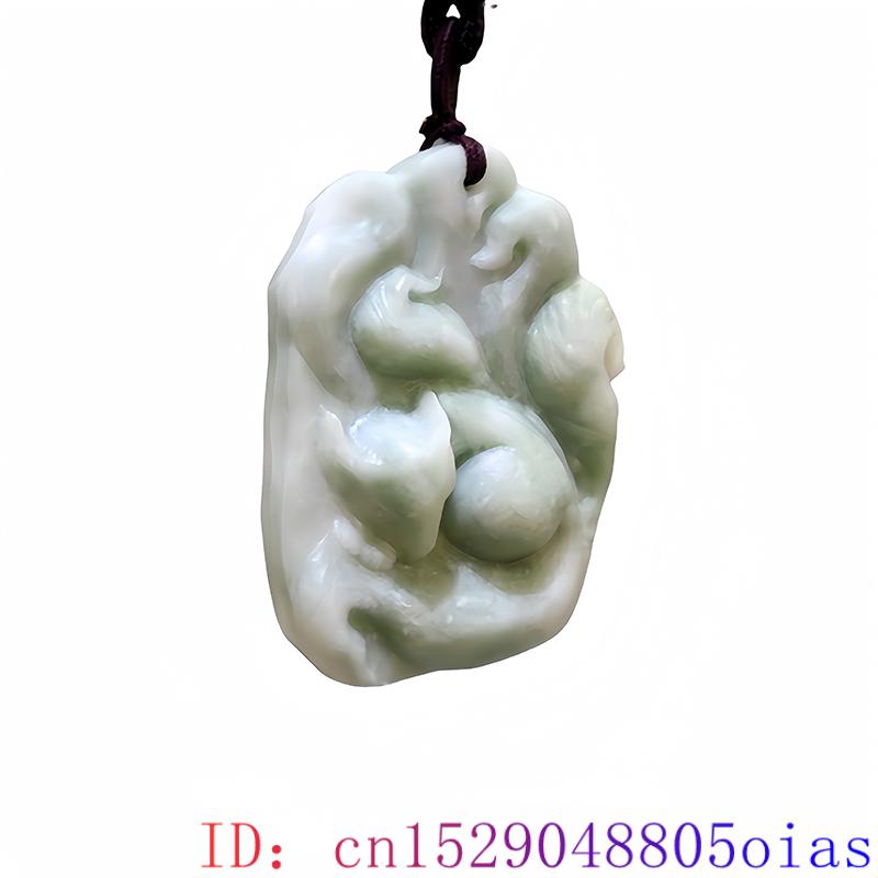 Natural Real Jade Fox Pendant  - огляд і ціна Men Accessories Pendant